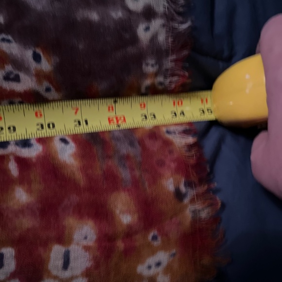 BINDYA 100% WOOL LARGE TIE DYE WRAP SHAWL - Picture 6 of 10